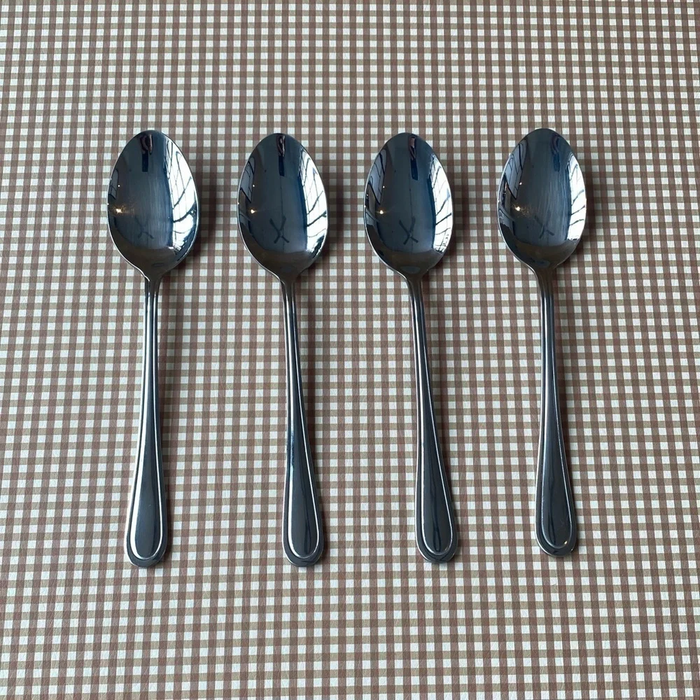 Set‎ of 4 Stainless spoons